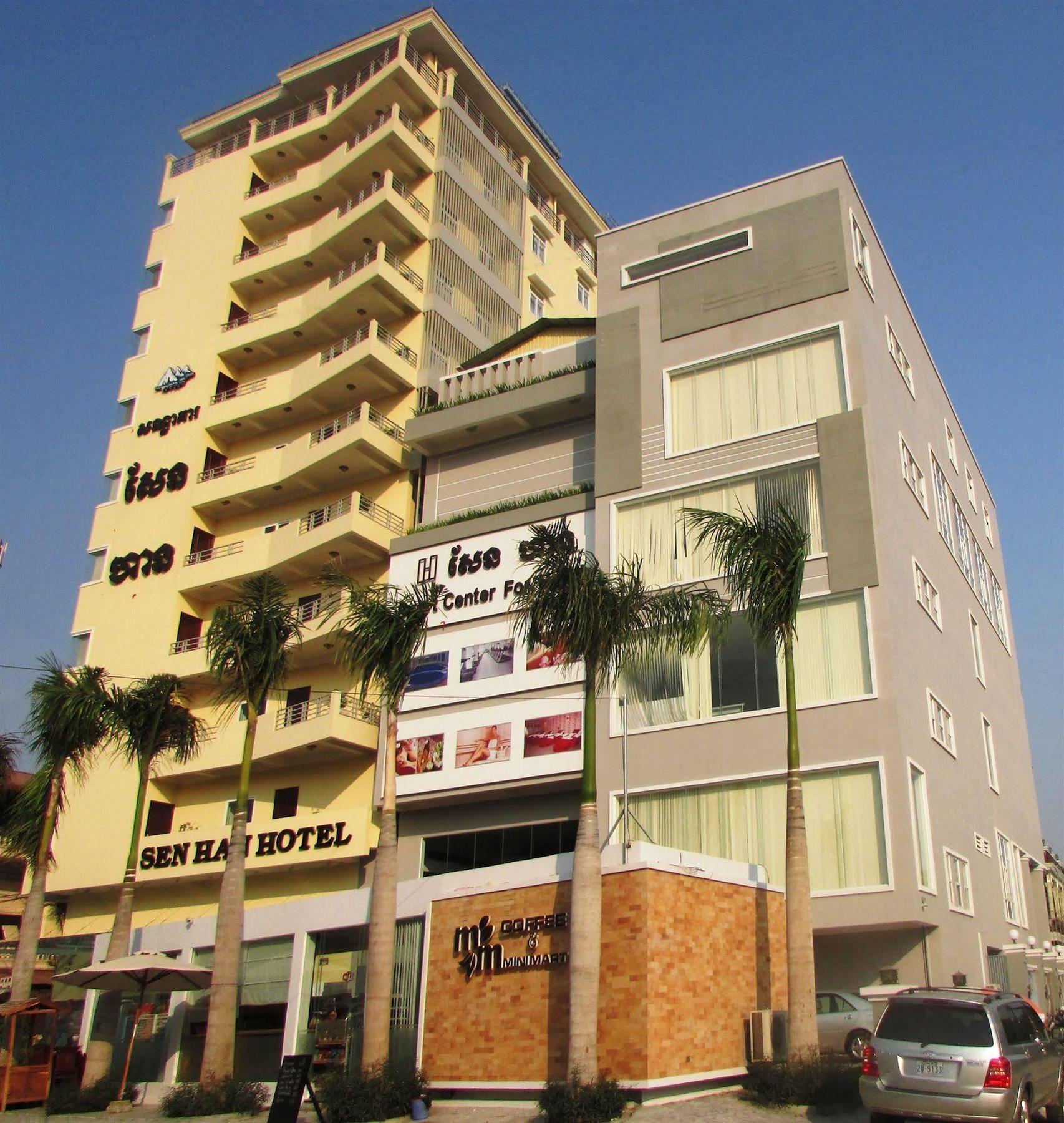 Sen Han Hotel Phnompen Kültér fotó